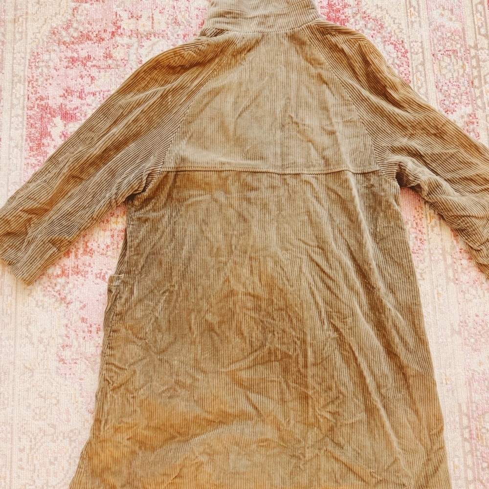 The Browser, Womens Corduroy Hooded Coat - Picture 2 of 4